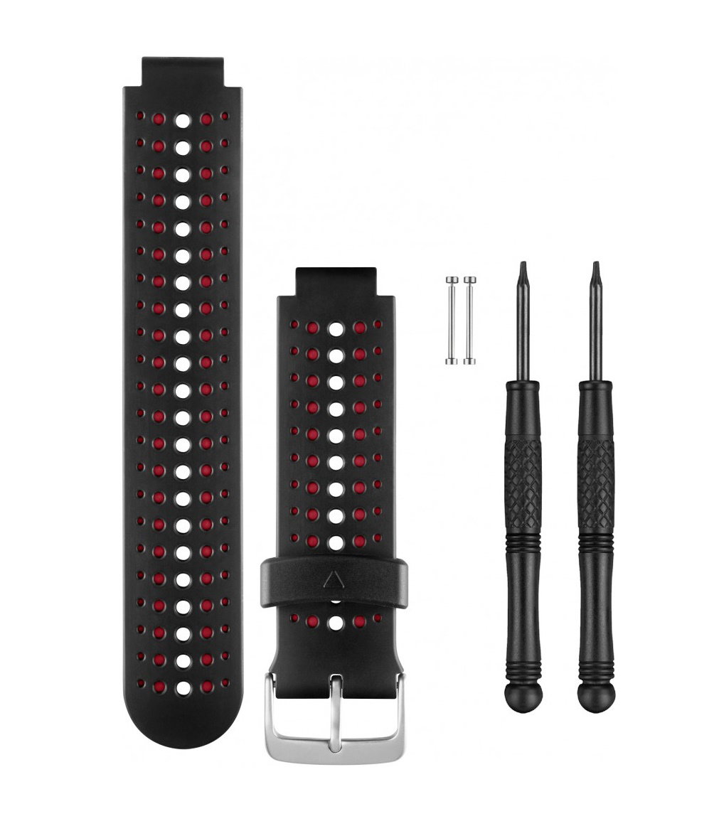 Watch Accessories Garmin curea pentru Forerunner 230/235/630 negru-rosu