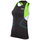 TYR Competitor Singlet Top triatlon femei negru-verde