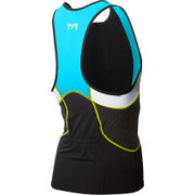 TYR Competitor top triatlon barbati negru-albastru-galben