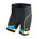 TYR Tri Short Barbati Competitor 7" negru-albastru