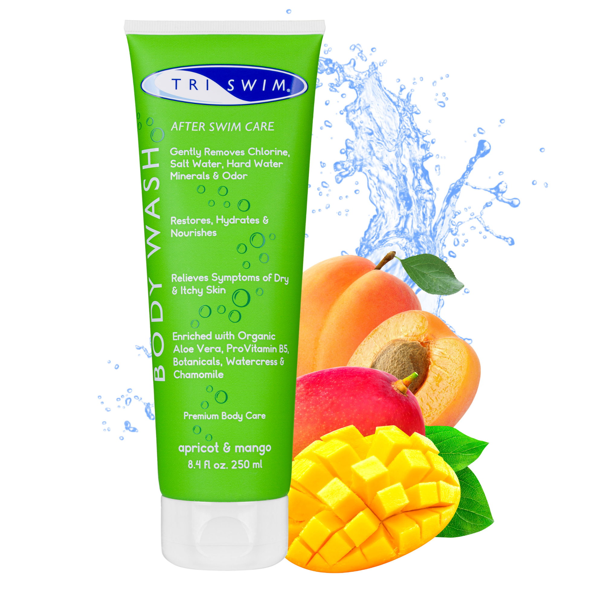 Boating & Water Sports Triswim Gel de dus caise si mango 250 ml