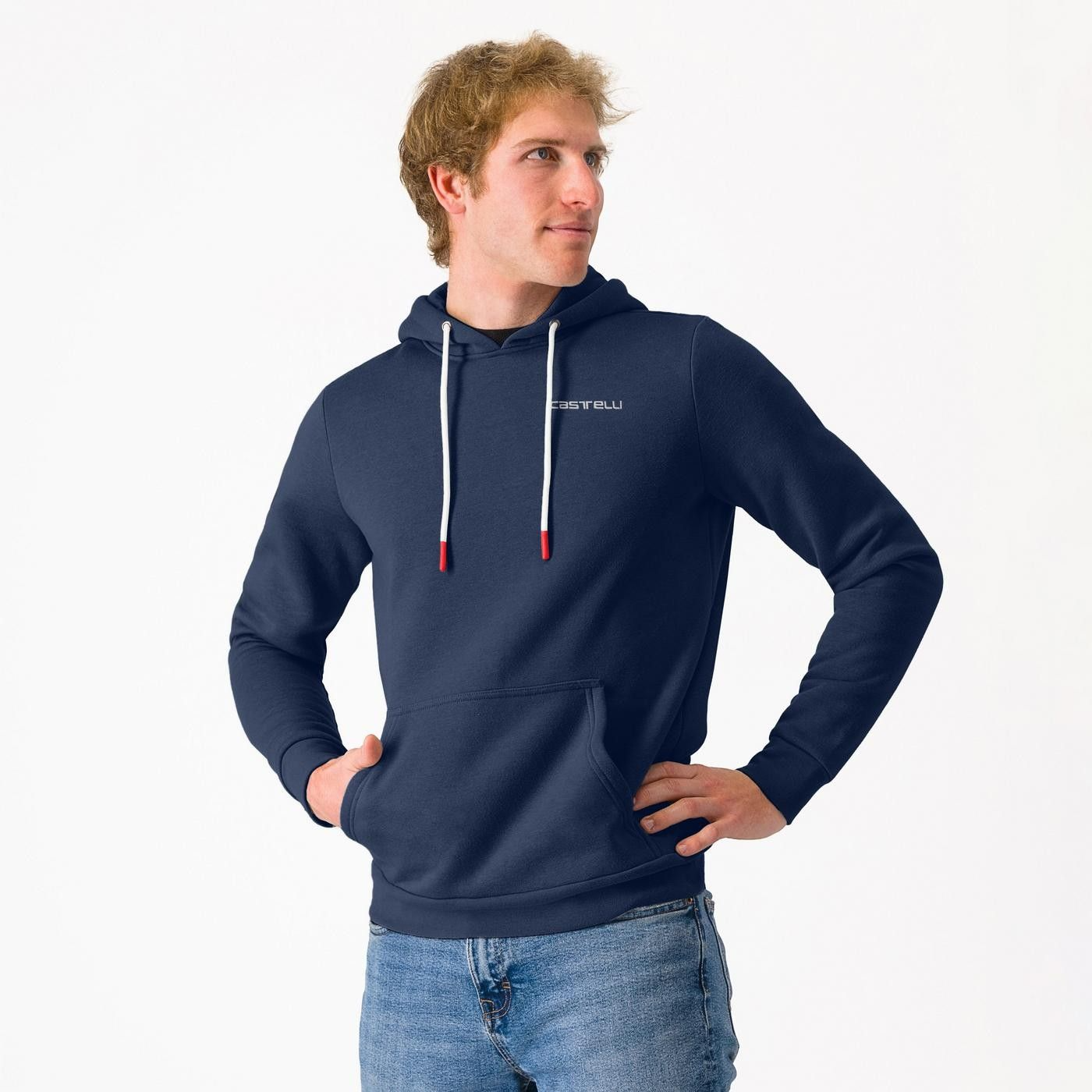 Castelli Castelli - hanorac - Classico Hoodie - indigo