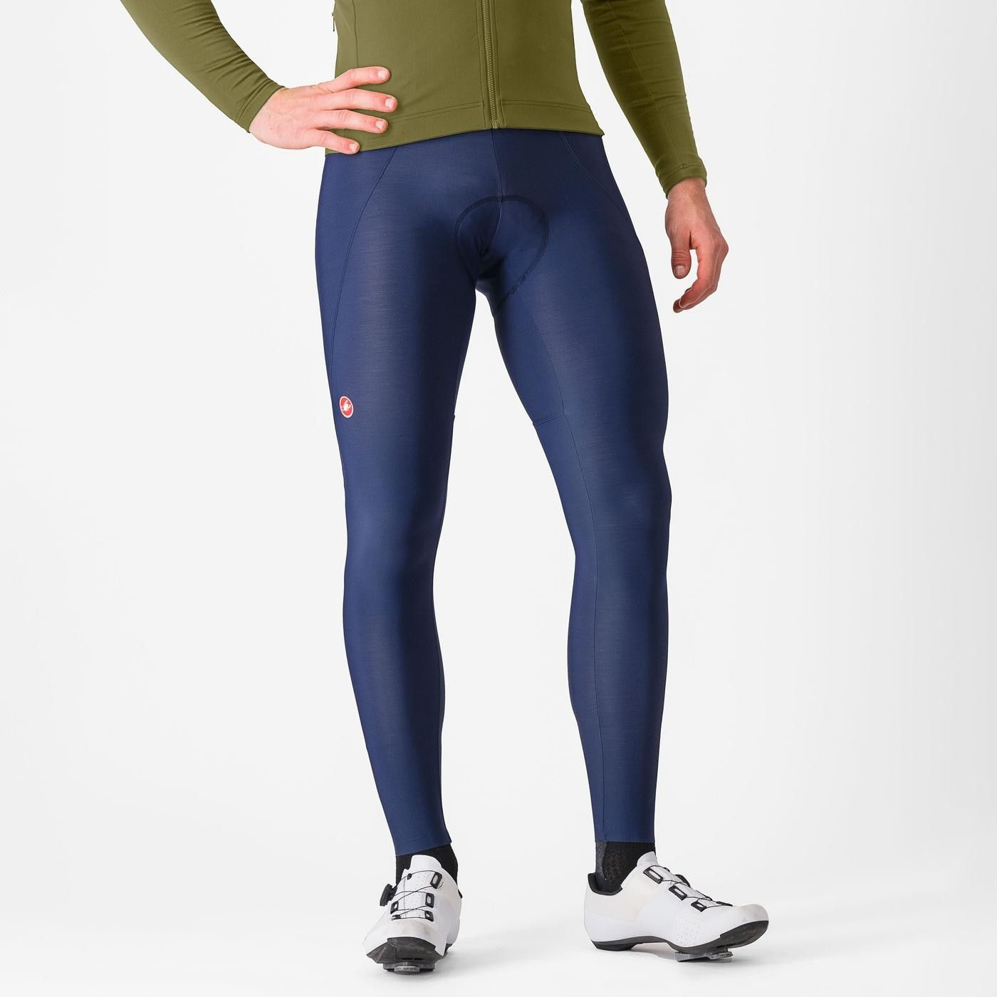 Castelli Castelli - pantaloni lungi cu bretele 4-15 gr C - Espresso - indigo