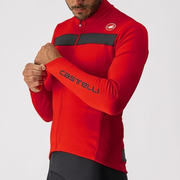 Castelli - tricou maneca lunga 14-20 gr C - Puro 3 FZ - rosu