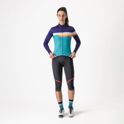 Castelli - tricou maneca lunga W 12-18 gr C - Tornare - mov | bleu