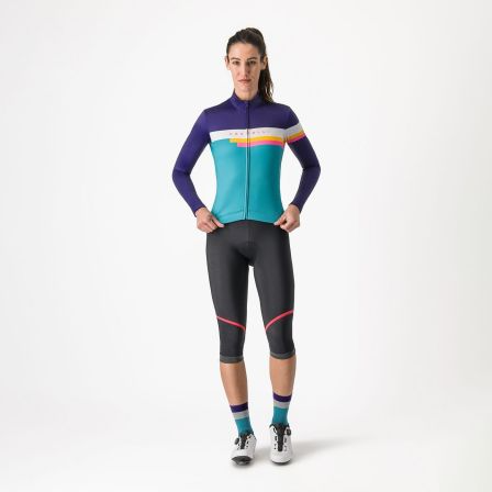 Castelli - tricou maneca lunga W 12-18 gr C - Tornare - mov | bleu