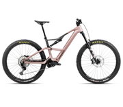 Bicicletă electrică eMTB Trail Orbea RISE LT M20 420W - Desert Rose | Carbon Raw (Matt)