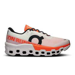 On Cloudmonster 2 - pantofi alergare pentru barbati - Alb portocaliu White | Flame