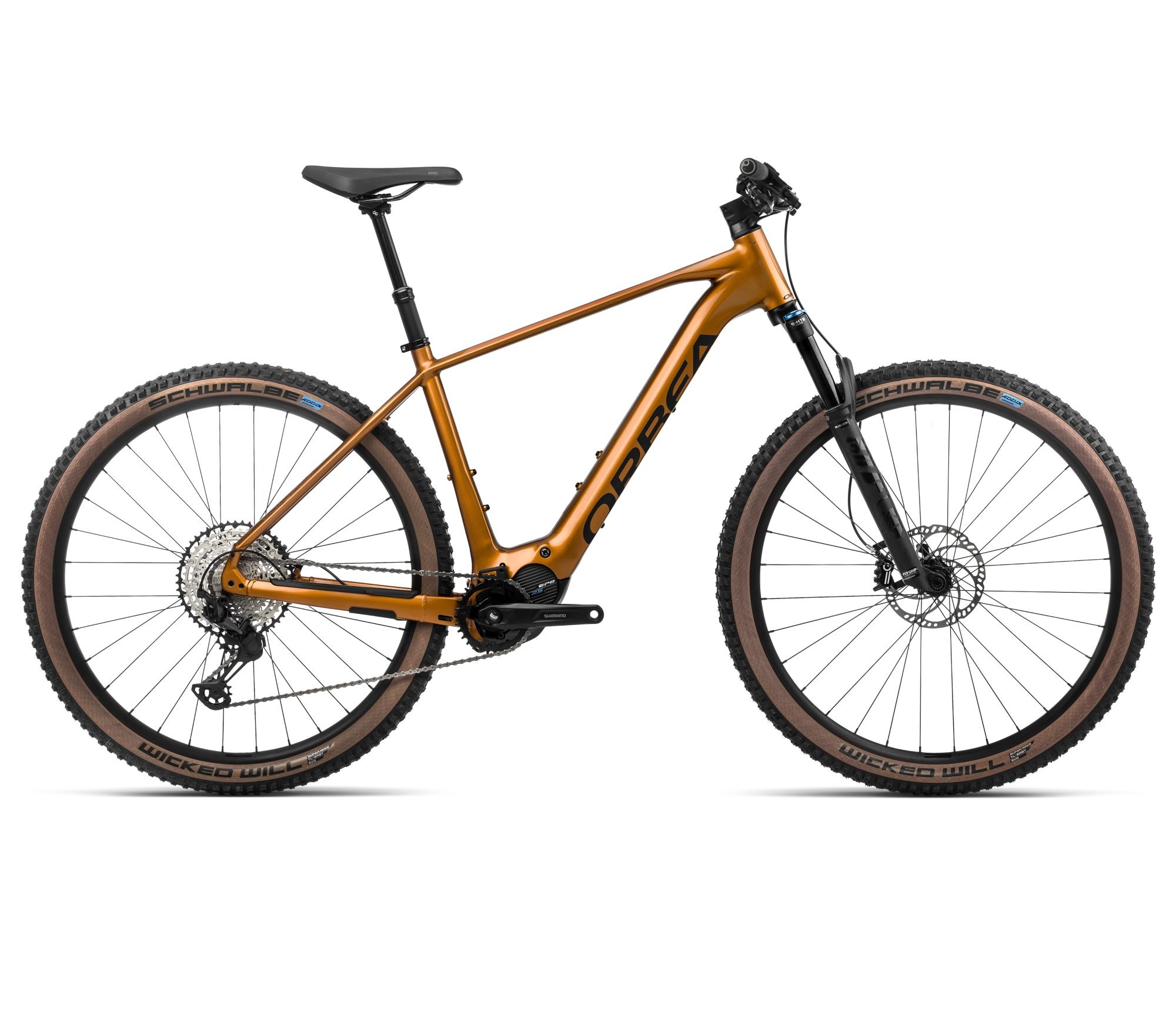 Orbea Orbea URRUN 10  Leo Orange (Gloss) - Black (Matt) - bicicletă electrică MTB hardtail