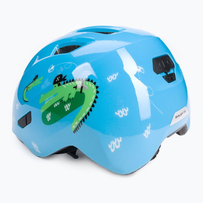 Abus - casca copii - Smiley 3.0 - crocodil albastru