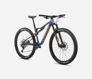 Orbea OIZ H30 Moondust Blue-Leo Orange (Matt) - bicicletă MTB XC full suspension