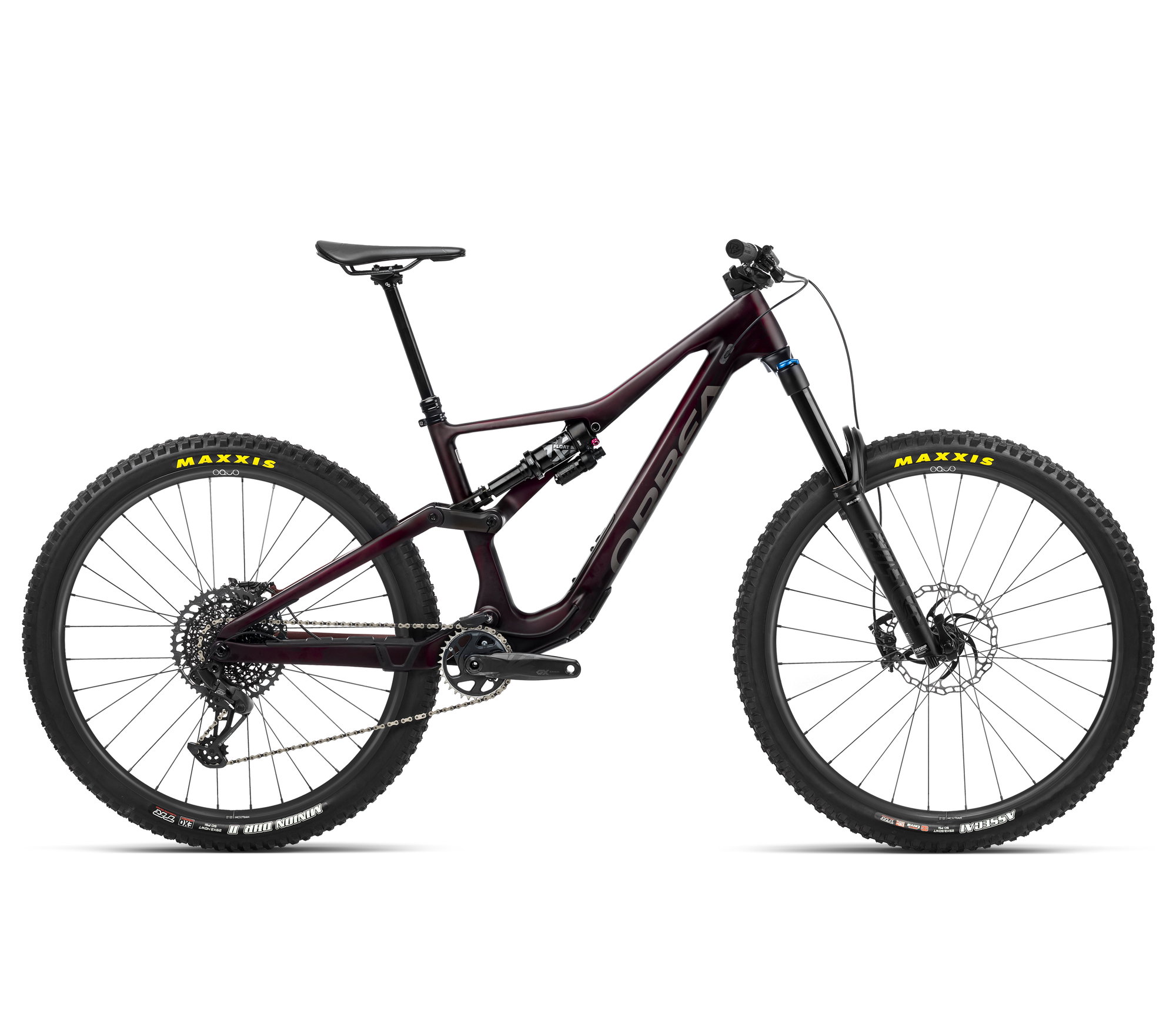 Orbea Bicicletă MTB Enduro full suspension Orbea RALLON M10 - Wine Red Carbo View (Gloss)