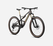 Bicicletă MTB All Mountain full suspension Orbea OCCAM LT M-TEAM - Cosmic Carbon View | Metallic Olive Green (Gloss)