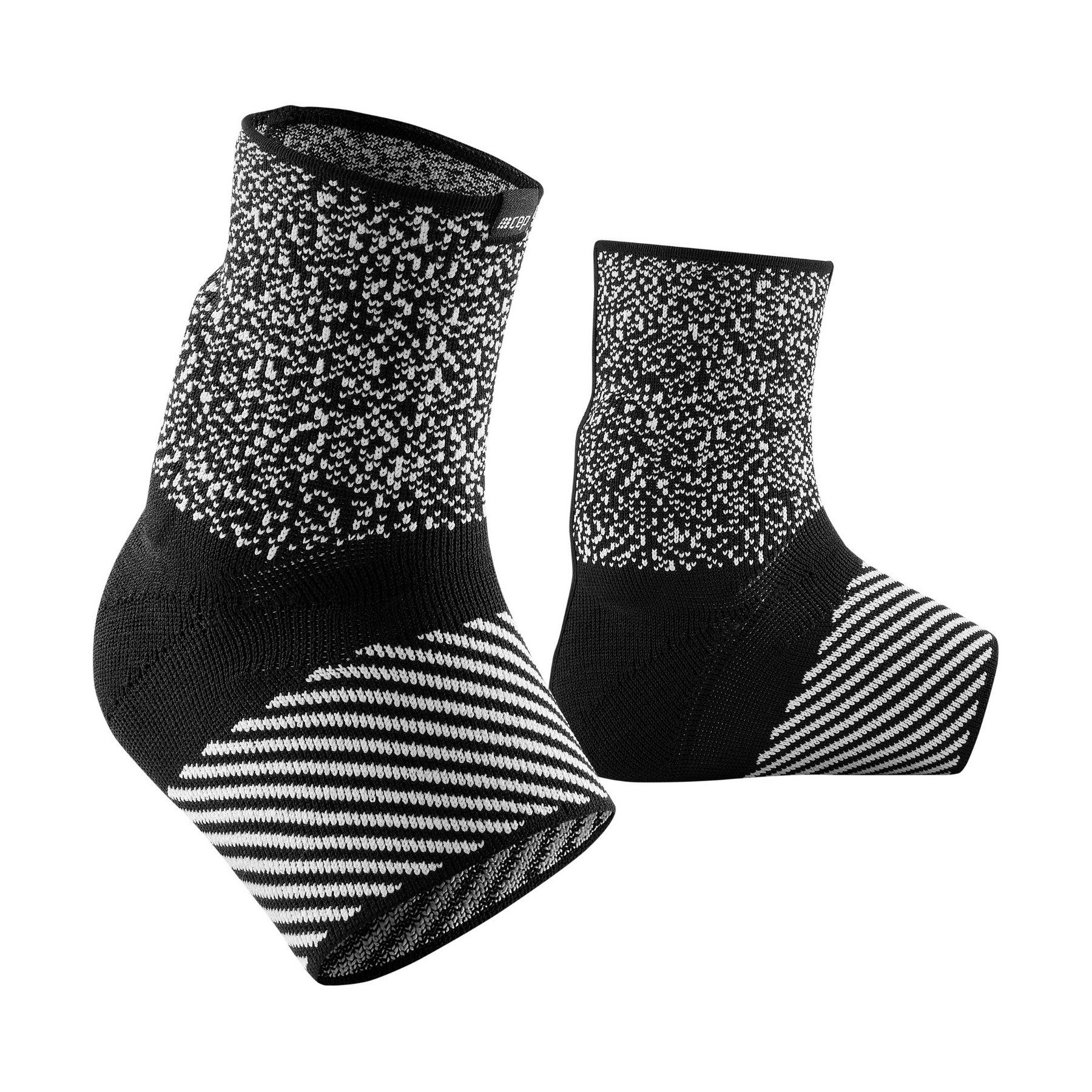Sporting Goods CEP - ortho glezna - Max Support Compression - Ankle Sleeve - negru alb