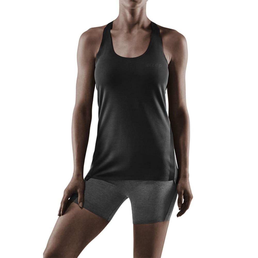 Sporting Goods CEP - maiou pentru alergare - Training Tank top W - Negru