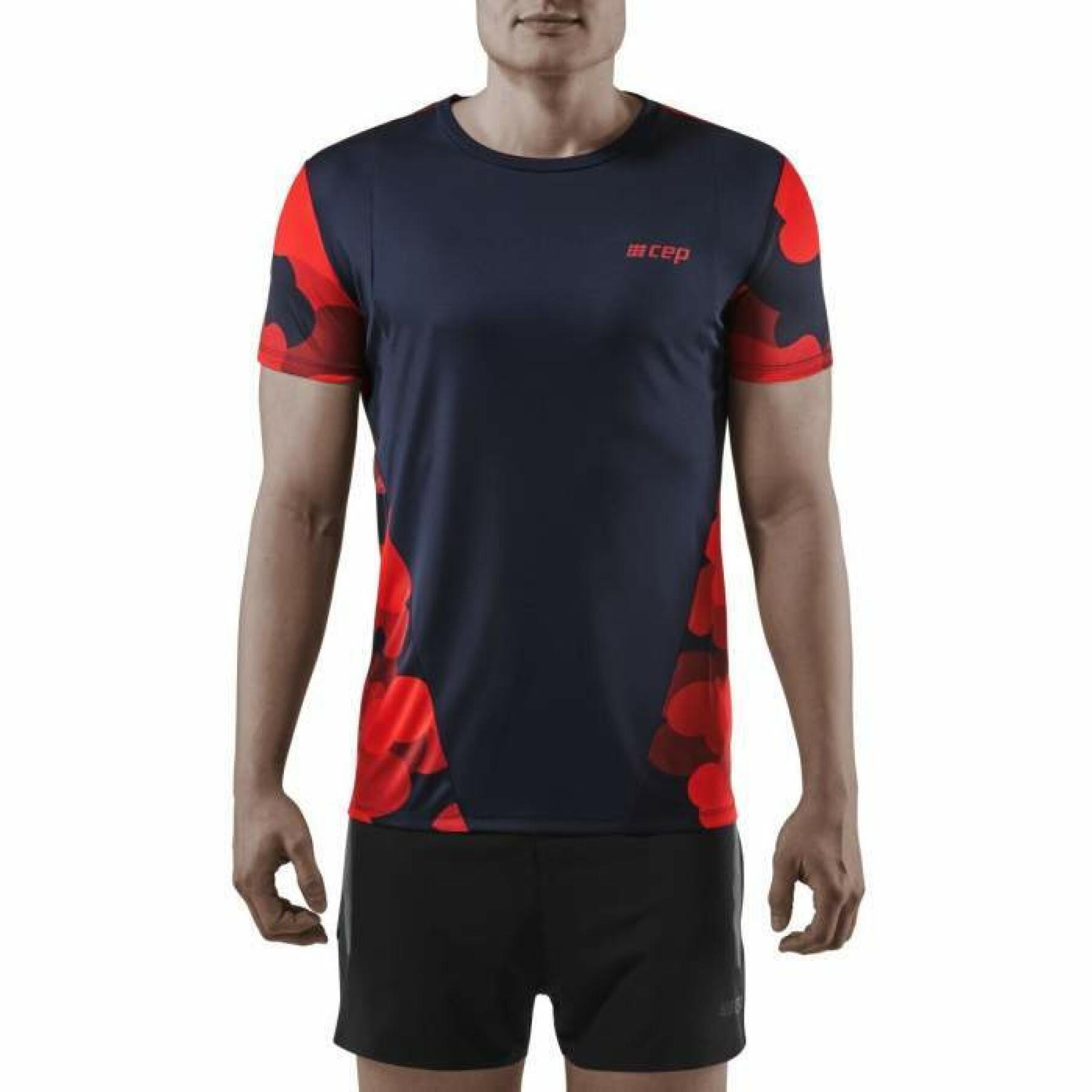 Sporting Goods CEP - tricou cu maneca scurta - Camocloud Shirt - Lava I Peacoat