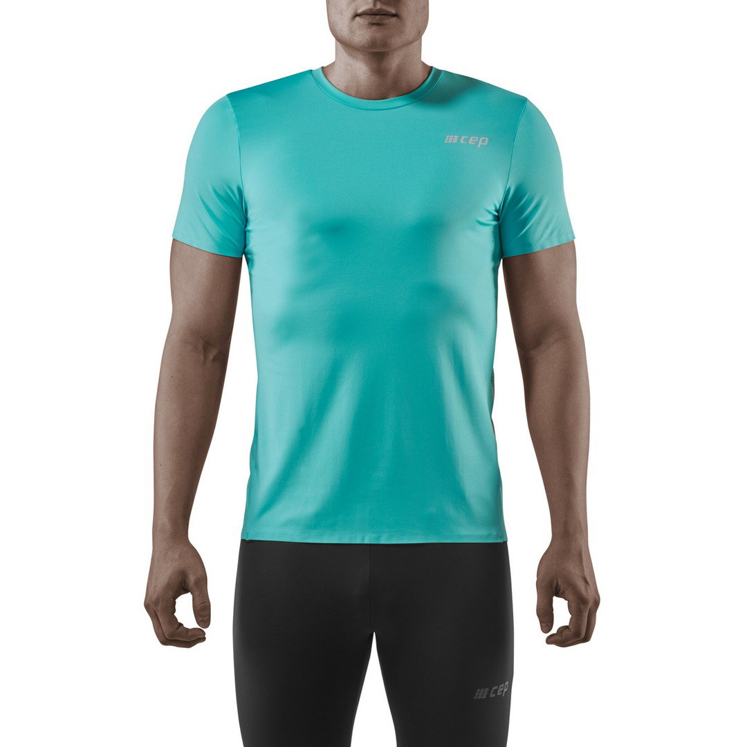 Sporting Goods CEP - tricou cu maneca scurta - Run Shirt round neck - Ocean