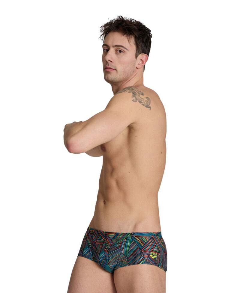 Arena Arena - costum inot barbati - boxer - Overview Low Waist - Black | Multi