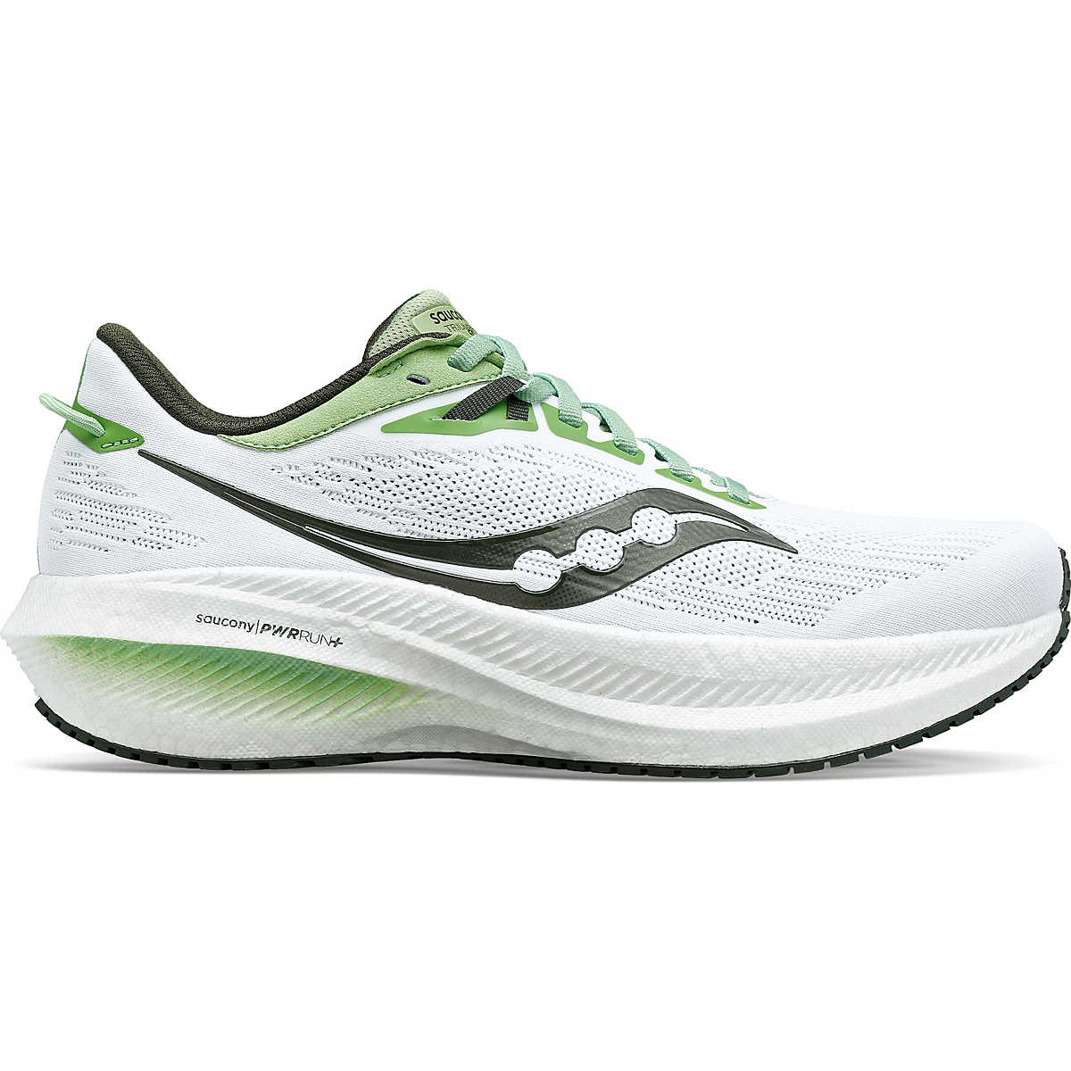 Saucony Saucony - pantofi alergare pentru barbati - Triumph 21 - white I umbra