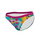 Z3R0D - slip Costum baie femei two pieces - rosu galben albastru Expressive Resort