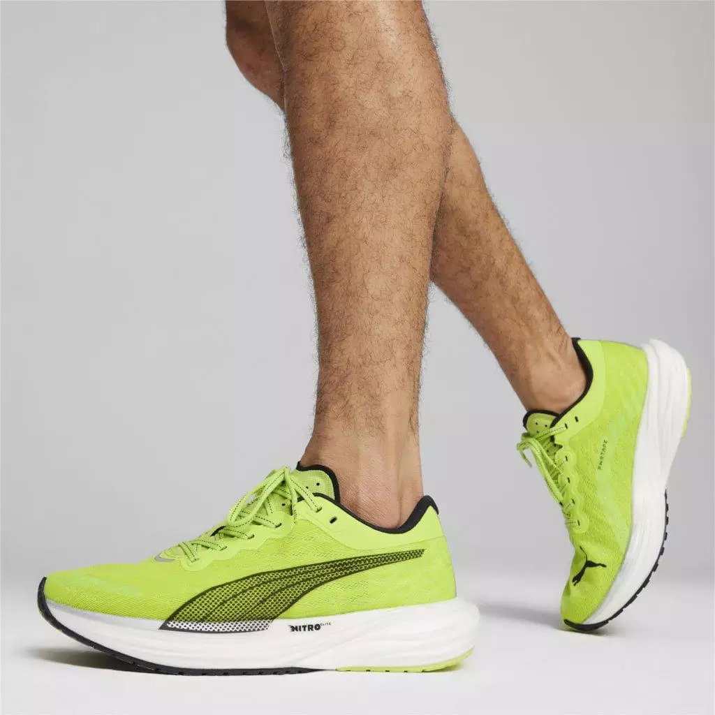 390 Puma - pantofi alergare pentru barbati Deviate Nitro 2 - verde