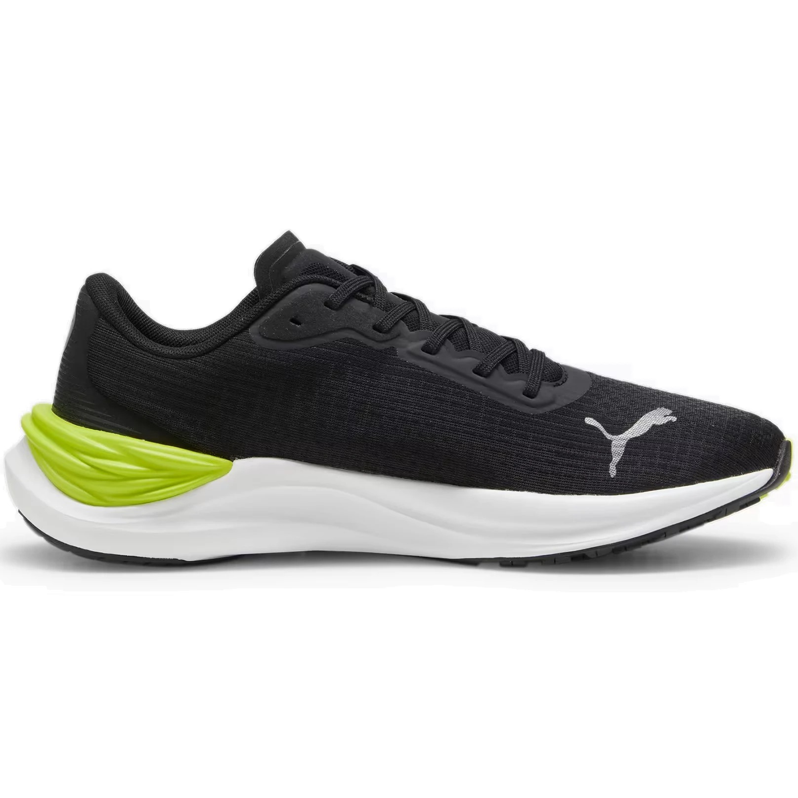 Puma Puma - pantofi alergare pentru barbati Electrify NITRO 3 - negru verde fluo Lime Pow alb