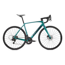 Look - bicicleta sosea de anduranta - Optimum 2 Disc - Campagnolo Chorus - Verde Albastru Cameleon