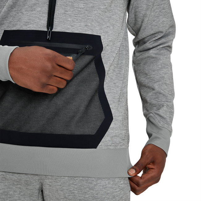 On Cloud - hanorac sport pentru barbati On new Hoodie - gri deschis negru