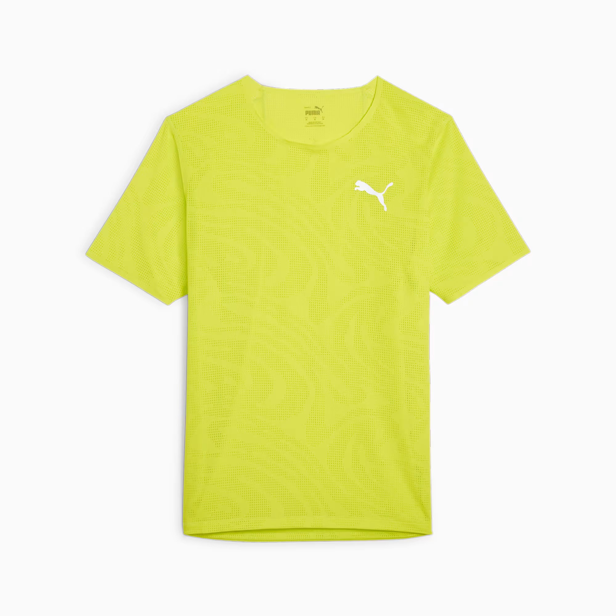 Puma Puma - tricou tehnic barbati Run Ultraspun - verde electric Lime fluo