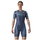 Castelli - costum trisuit triatlon pentru femei, maneca scurta Free Sanremo SS Suit - indigo belgian turcoaz