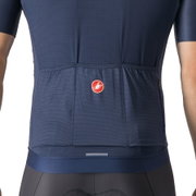 Castelli - tricou ciclism cu maneca scurta pentru barbati Espresso Jersey - albastru inchis indigo