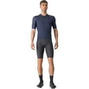 Castelli - tricou ciclism cu maneca scurta pentru barbati Espresso Jersey - albastru inchis indigo