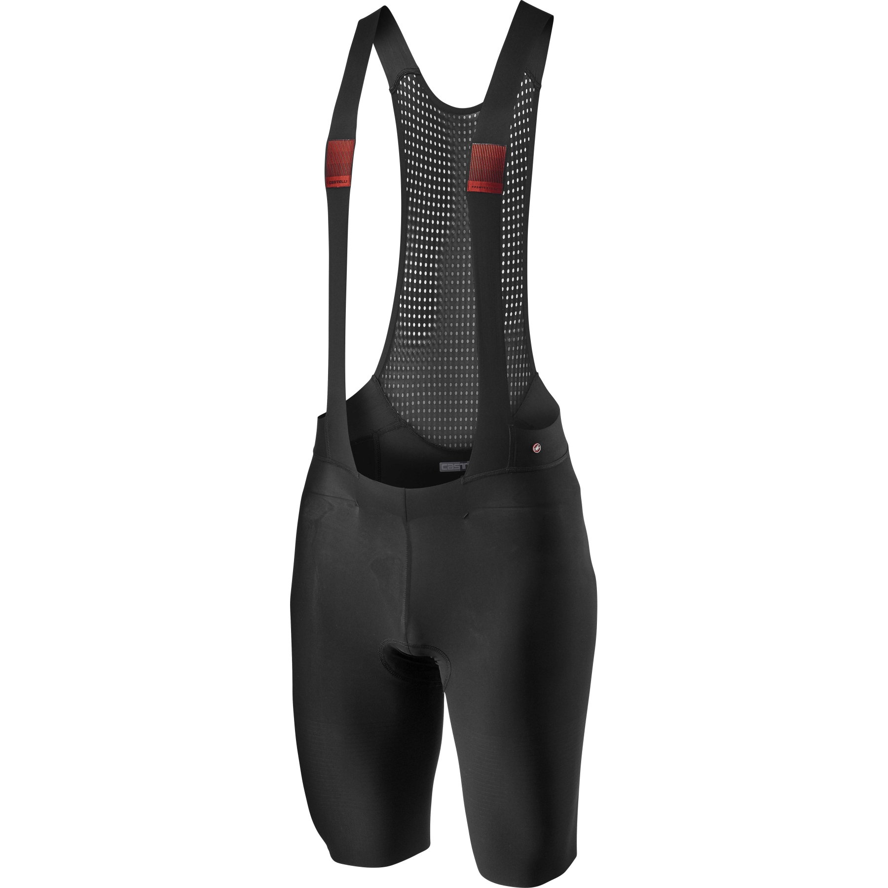 Castelli Castelli - pantaloni ciclism scurti cu bretele Premio Black Bibshort - negru