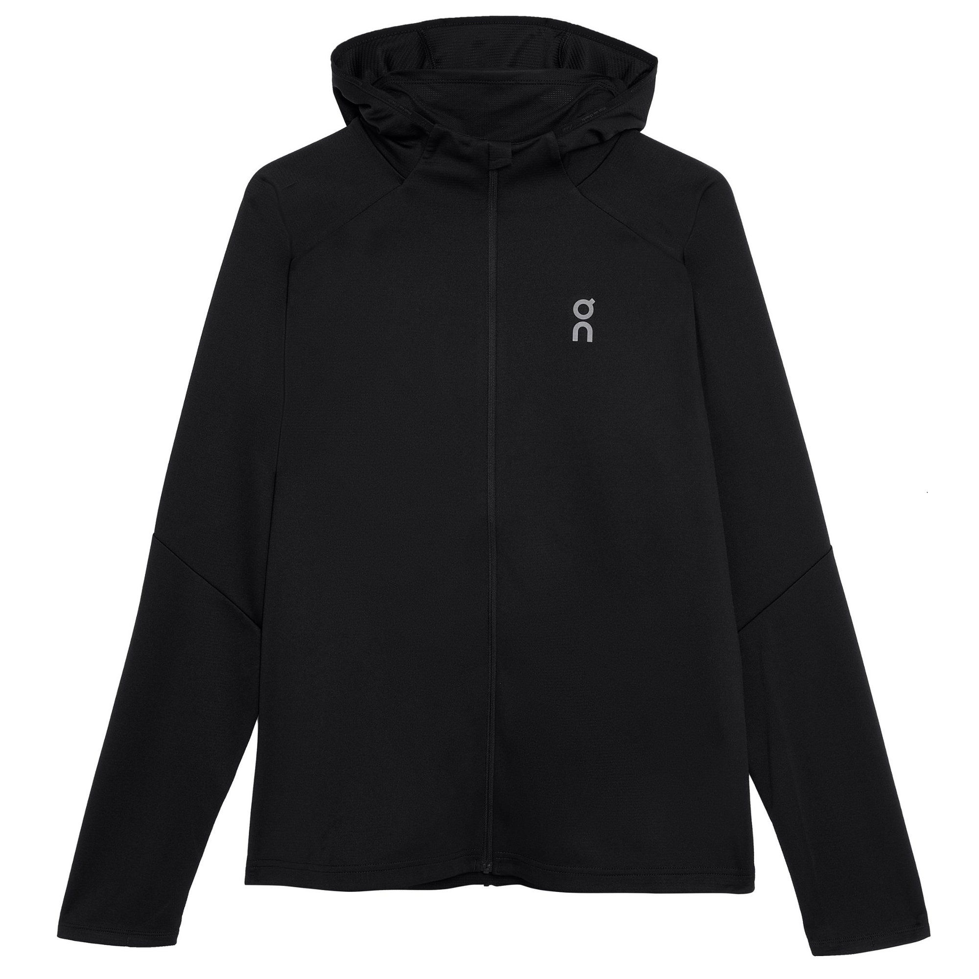 On On Cloud - jacheta vreme rece barbati cu fermoar si gluga Climate Zip Hoodie - negru