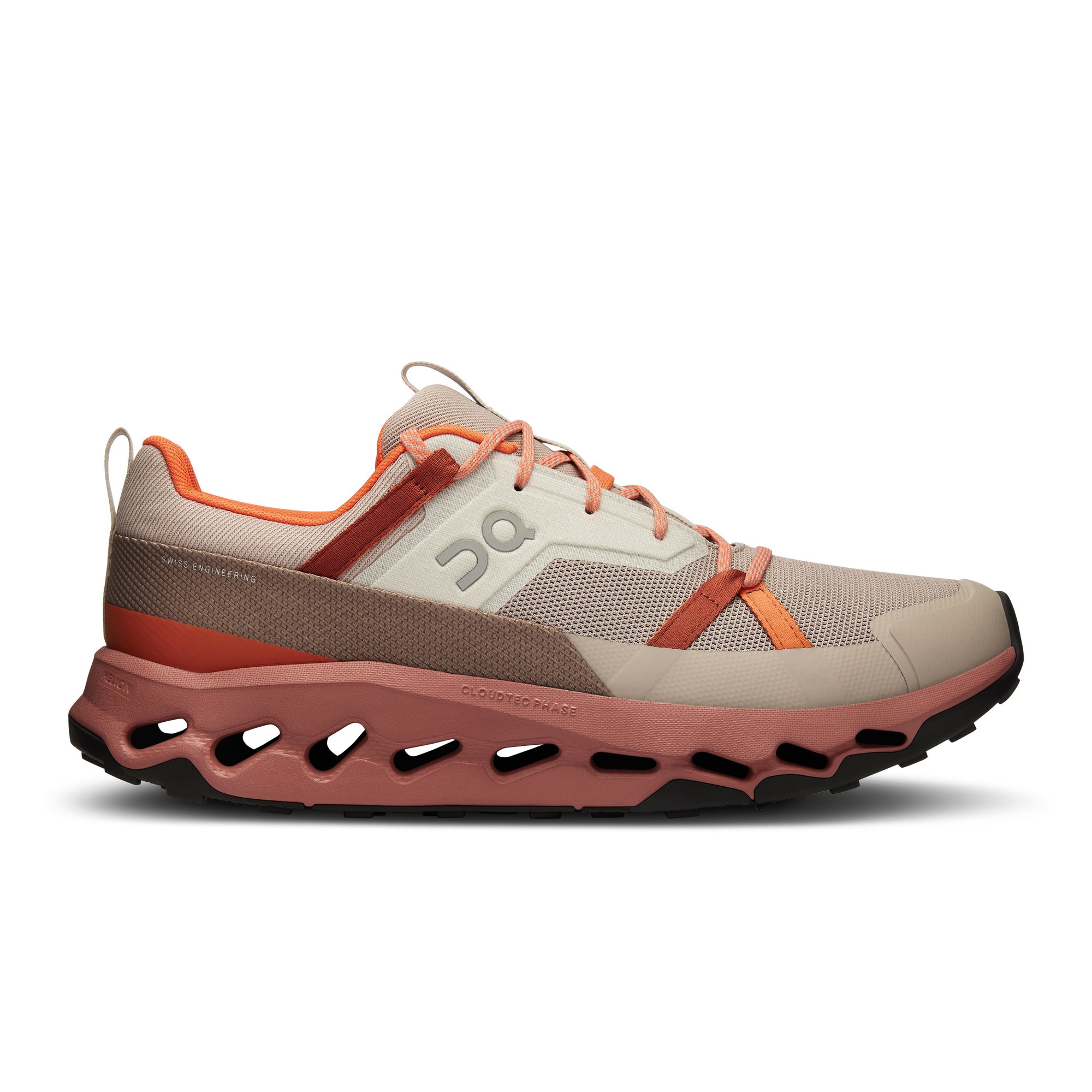 On On Cloudhorizon - pantofi alergare pentru barbati - roz crem Fog | Mahogany