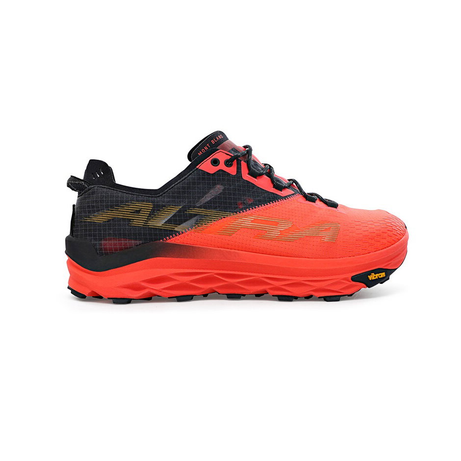 Altra Altra - pantofi alergare montana pentru femei Mont Blanc - portocaliu Coral negru