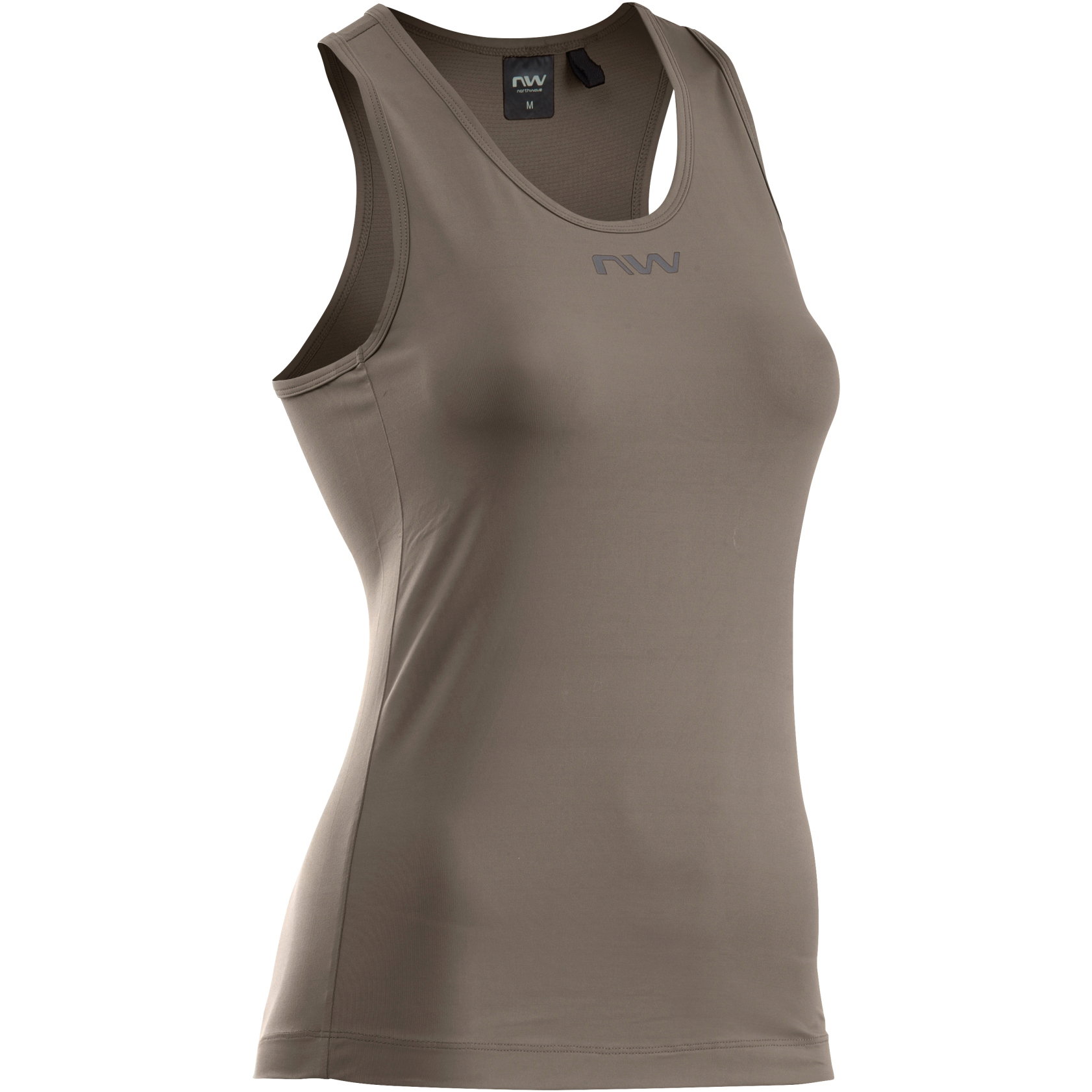 Northwave Northwave - maiou ciclism fara maneci femei Essence Tank - maro gri nisip