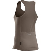 Northwave - maiou ciclism fara maneci femei Essence Tank - maro gri nisip