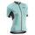 Northwave - tricou ciclism cu mânecă scurtă pentru femei Force Evo Women Jersey - albastru deschis surf negru