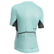 Northwave - tricou ciclism cu mânecă scurtă pentru femei Force Evo Women Jersey - albastru deschis surf negru