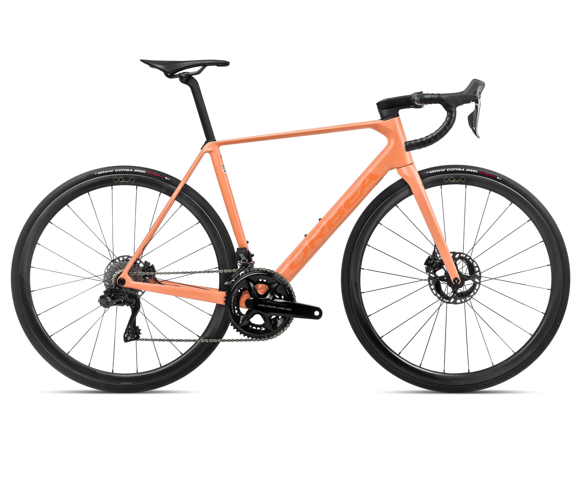 Orbea Orbea ORCA M10iLTD PWR Orange Cloud (Matt) - Stone Blue (Matt-Gloss) - bicicletă șosea racing