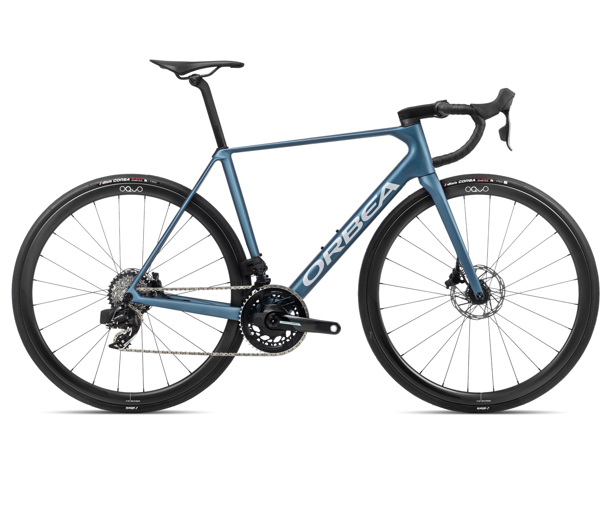 Orbea Orbea ORCA M21eTEAM PWR Slate Blue-Halo Silver (Matt) - bicicletă șosea racing