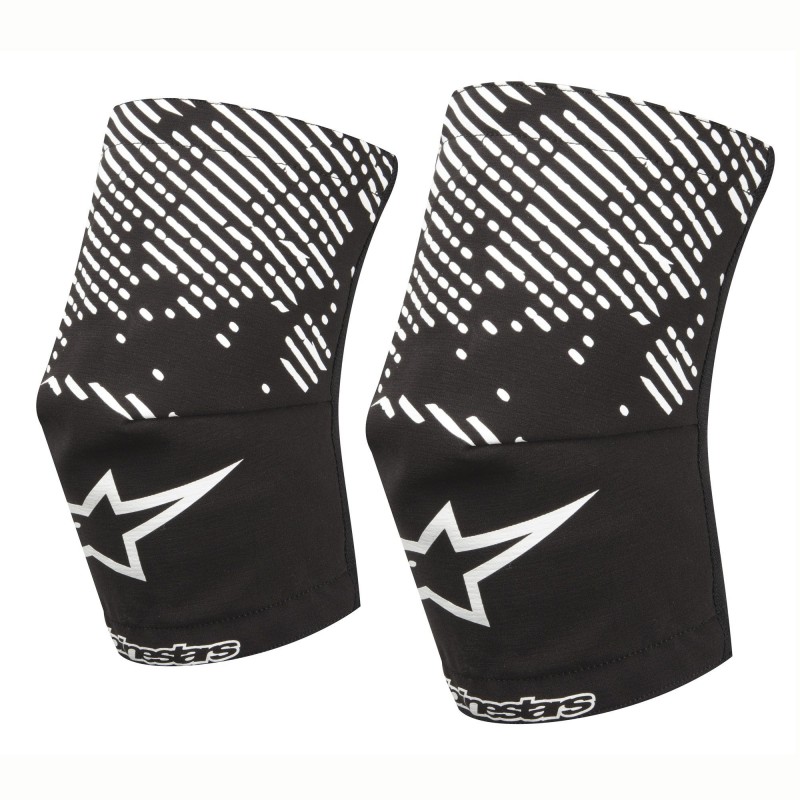 Bicycle Accessories Alpinestars - Protectie genunchi pentru ciclism MTB - negru alb