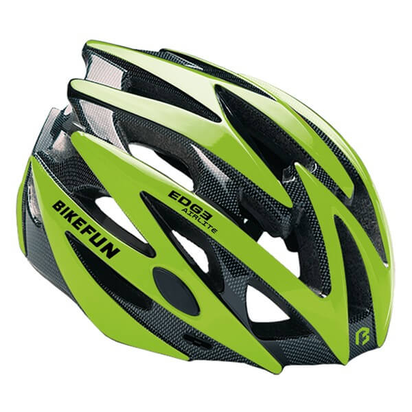 Bikefun BikeFun Casca ciclism Edge - verde carbon