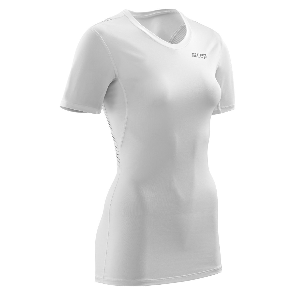 Sporting Goods CEP - Tricou Wingtech W cu maneca scurta - alb
