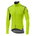 Castelli - Jacheta ciclism vreme rece 2 in 1 cu maneci detasabile, Perfetto Ros Convertible - galben fluo negru gri