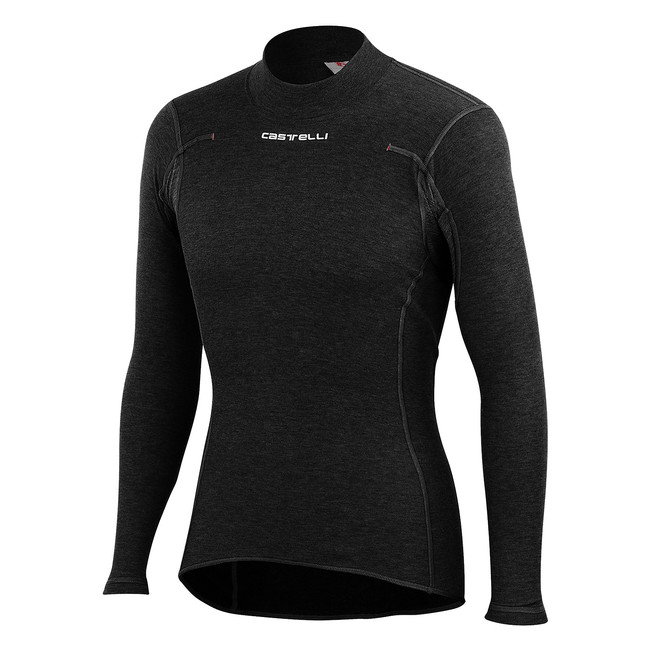 Castelli Castelli Bluza corp cu maneca lunga Flanders Warm LS - negru