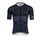 Force - Bluza ciclism maneci scurte Points - negru bleumarin