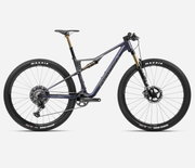 Orbea OIZ M-TEAM XTR Tanzanite Carbon View-Carbon Raw (Matt) - măsura L - bicicletă MTB XC full suspension