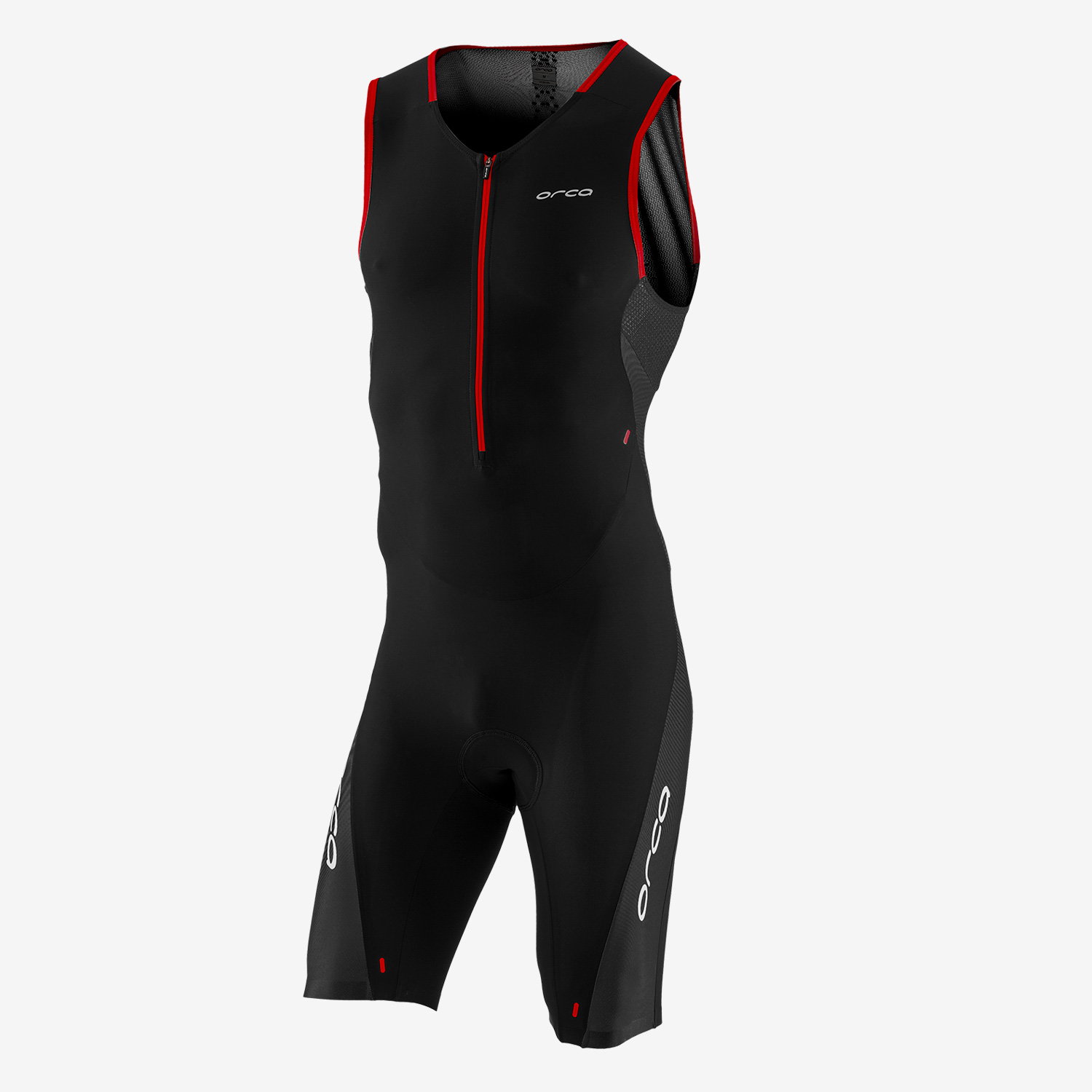Sporting Goods Orca 226 Perform Race Suit - costum trisuit pentru triatlon - negru-portocaliu